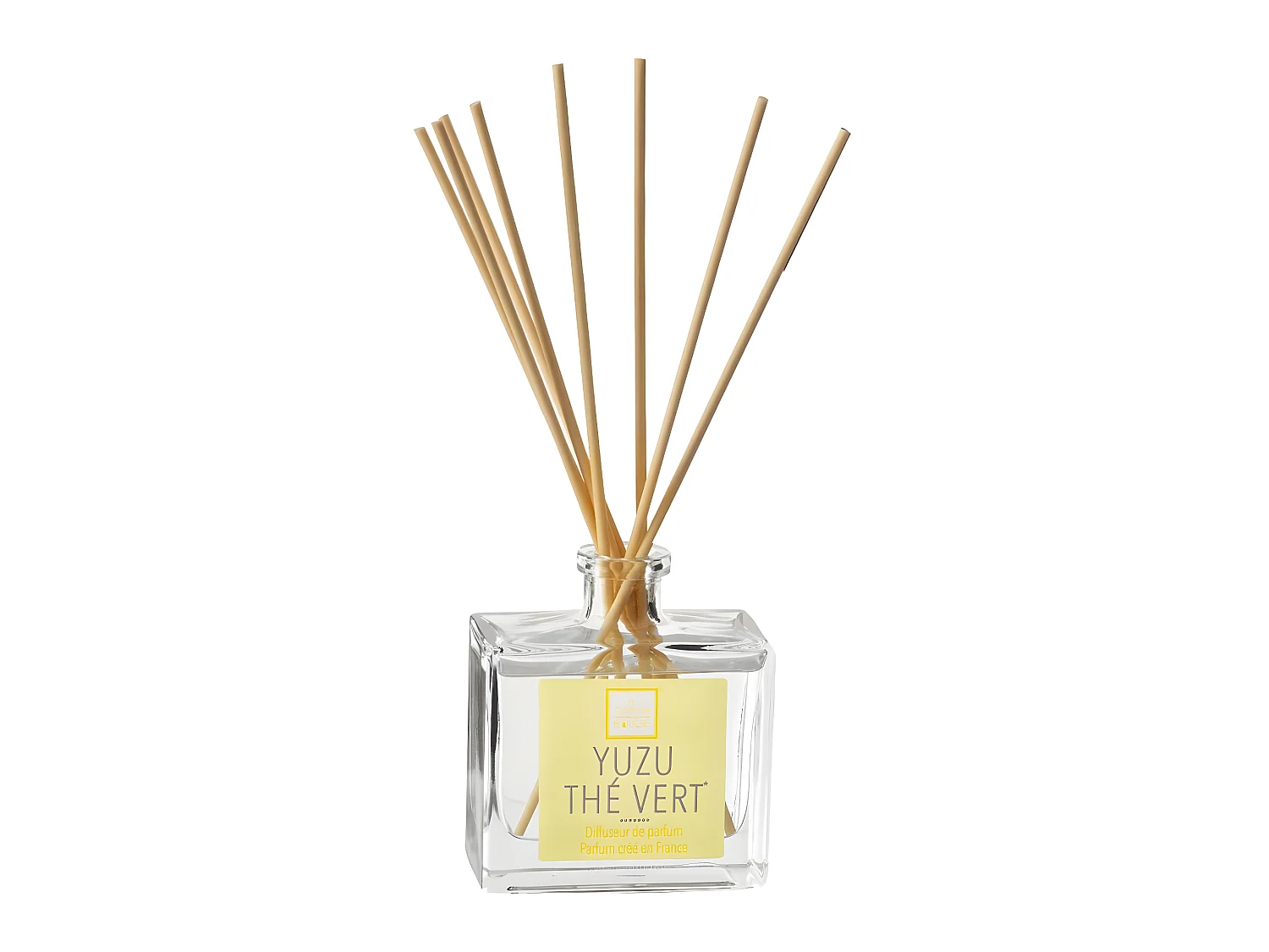 Diffuseur de parfum Yuzu Thé Vert 160 ml avec 8 Bâtonnets