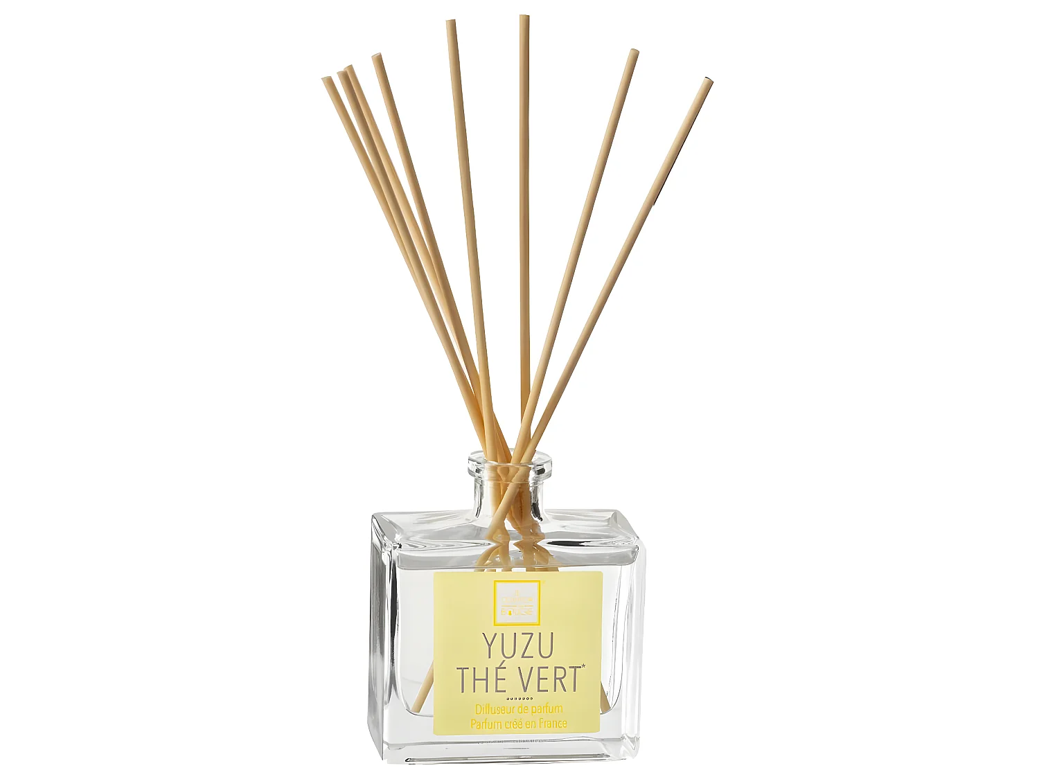 Diffuseur de parfum Yuzu Thé Vert 160 ml avec 8 Bâtonnets