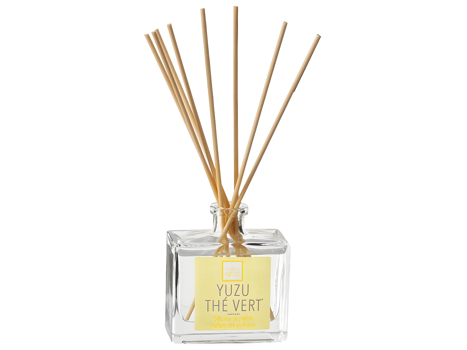Diffuseur de parfum Yuzu Thé Vert 160 ml avec 8 Bâtonnets