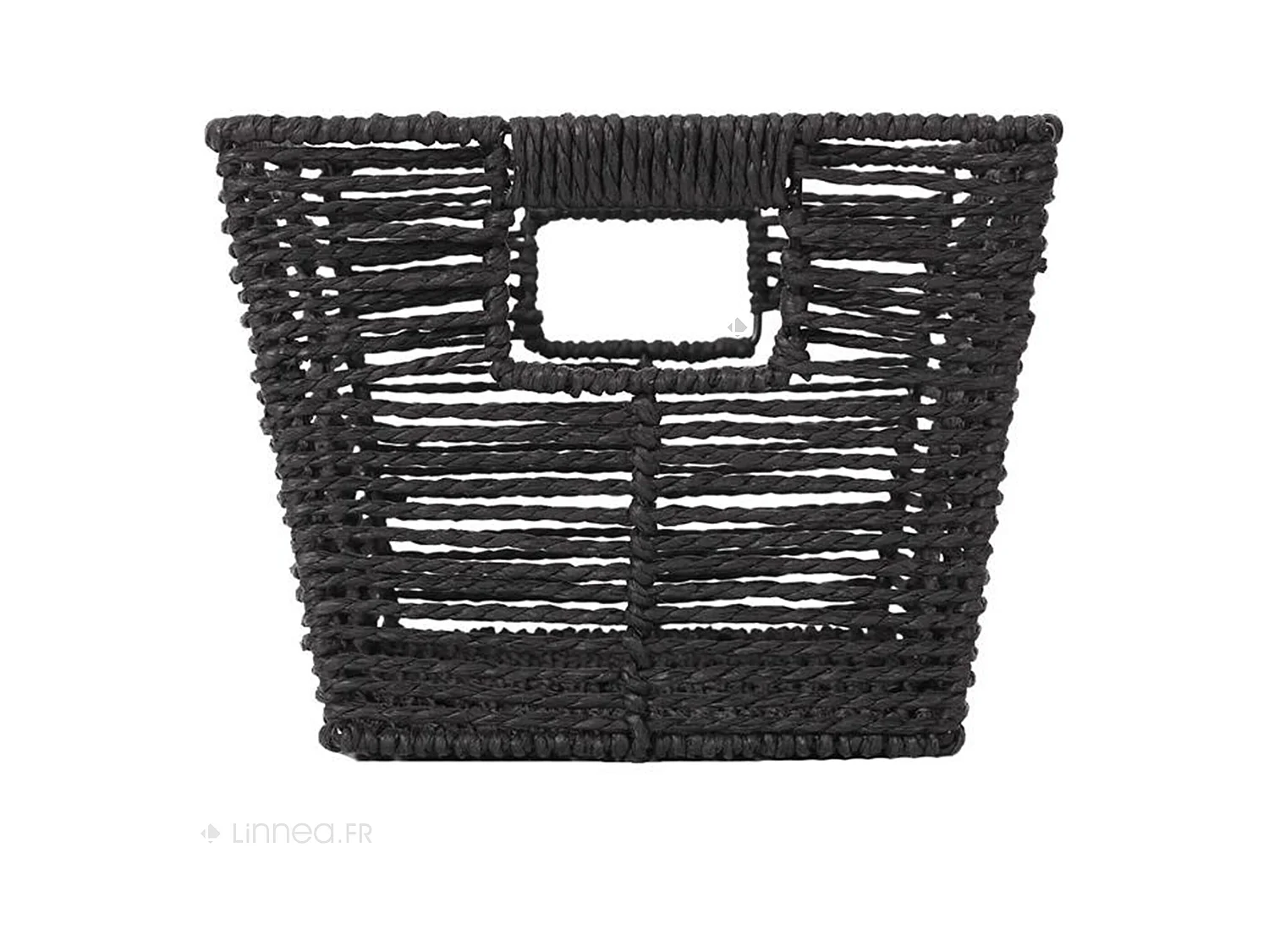 Panier de rangement 30x20x15 cm FOREST noir