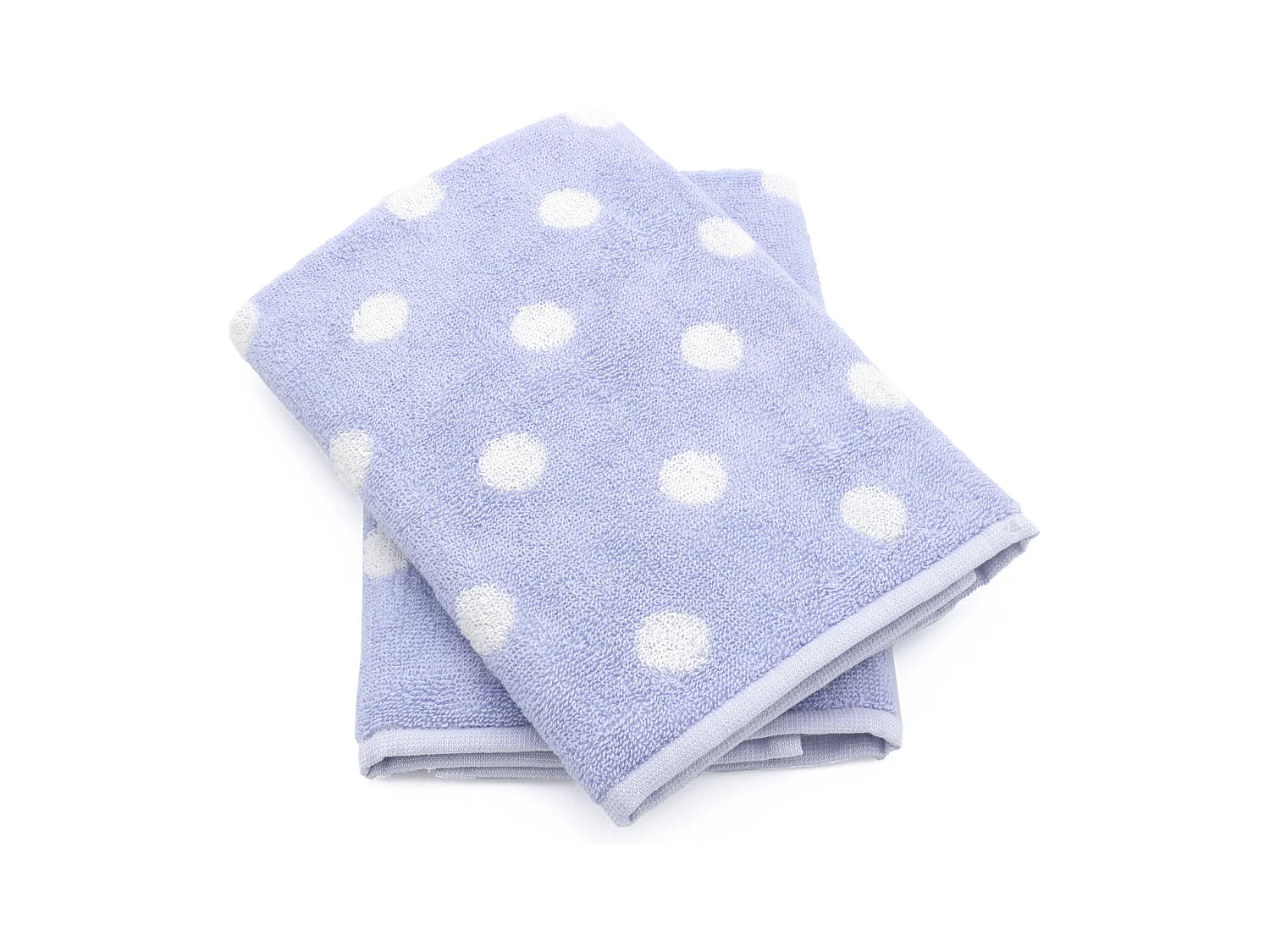 Lot de 2 torchons de cuisine éponge 50x50 cm coton SPOT II bleu