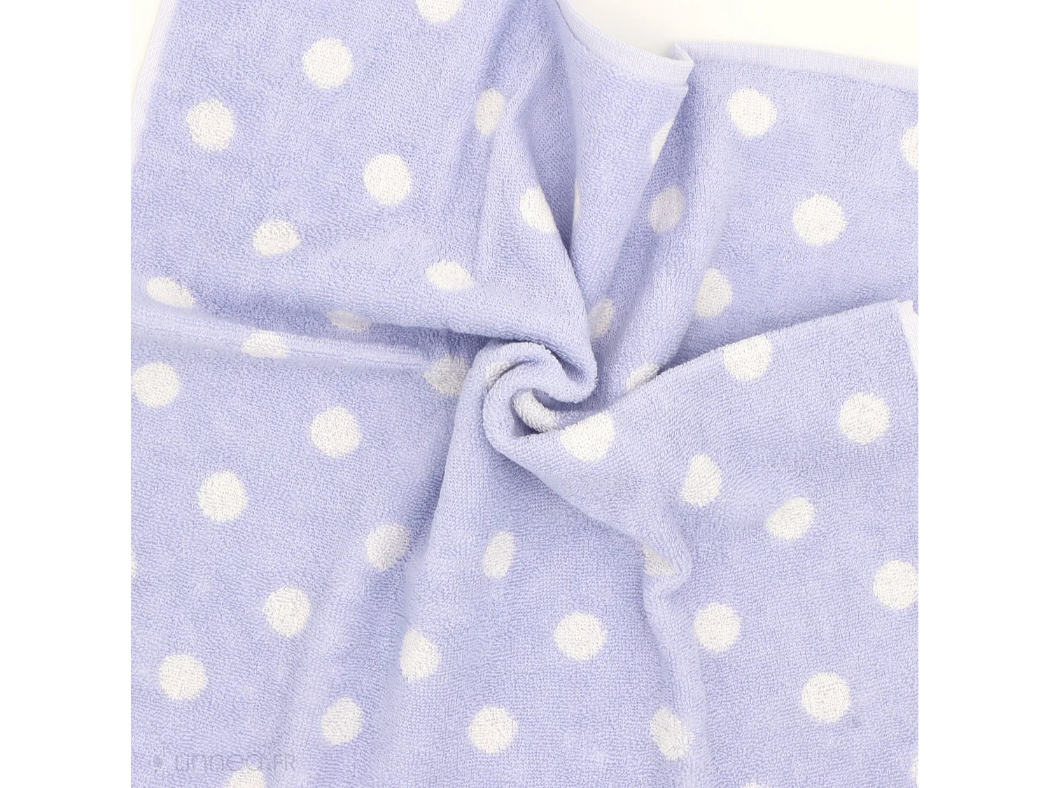 Lot de 2 torchons de cuisine éponge 50x50 cm coton SPOT II bleu