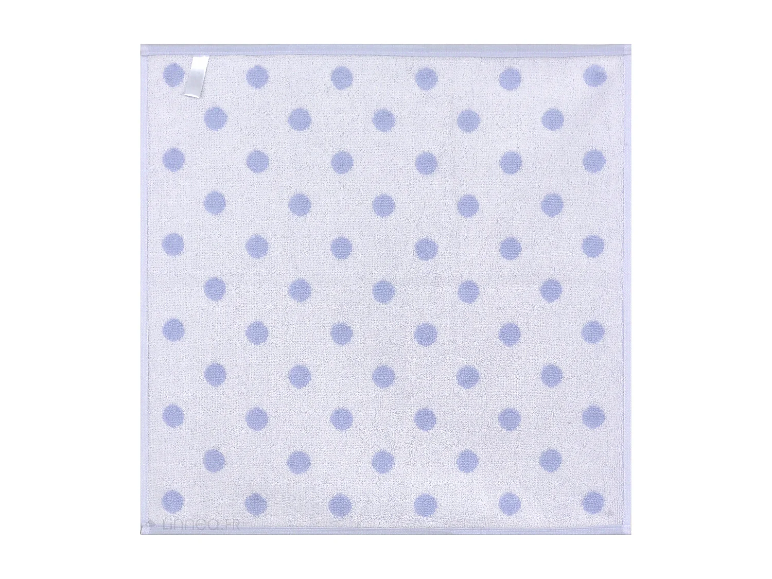 Lot de 2 torchons de cuisine éponge 50x50 cm coton SPOT II bleu