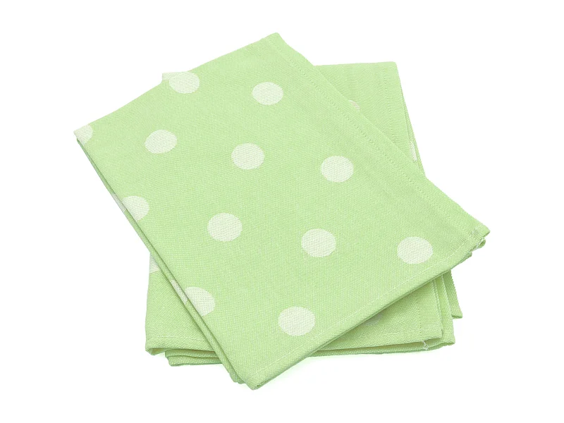 Lot de 2 torchons de cuisine toile 50x70 cm coton SPOT II vert