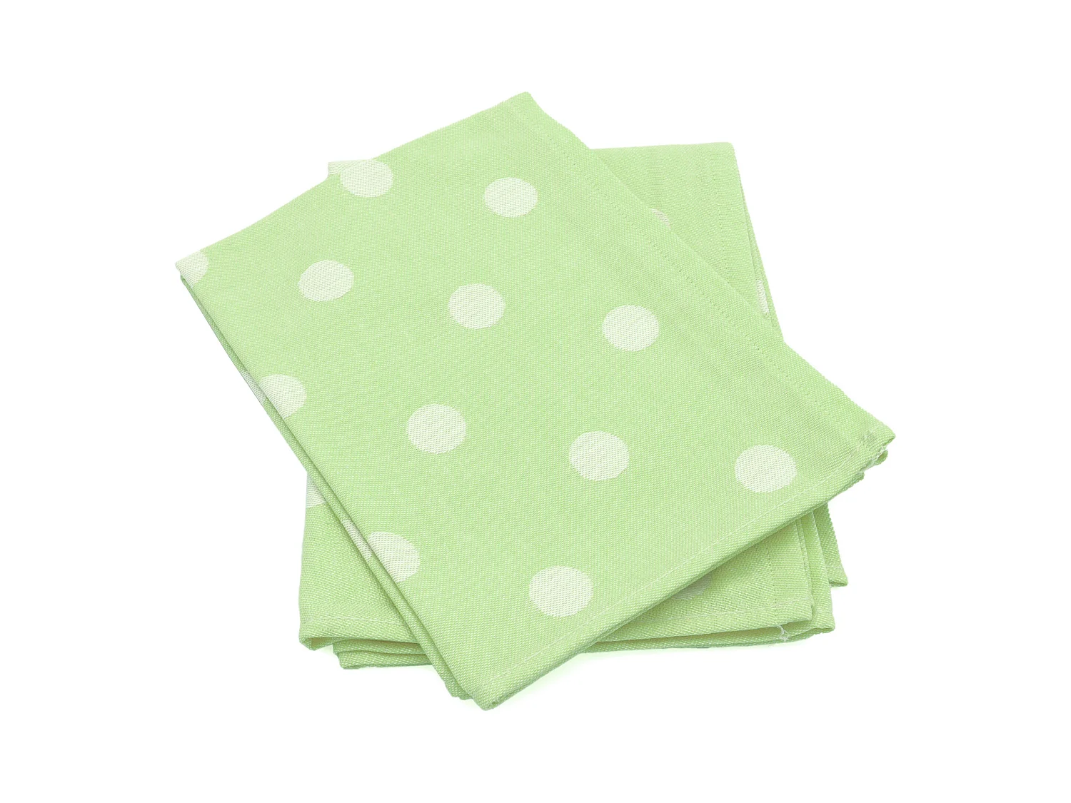 Lot de 2 torchons de cuisine toile 50x70 cm coton SPOT II vert