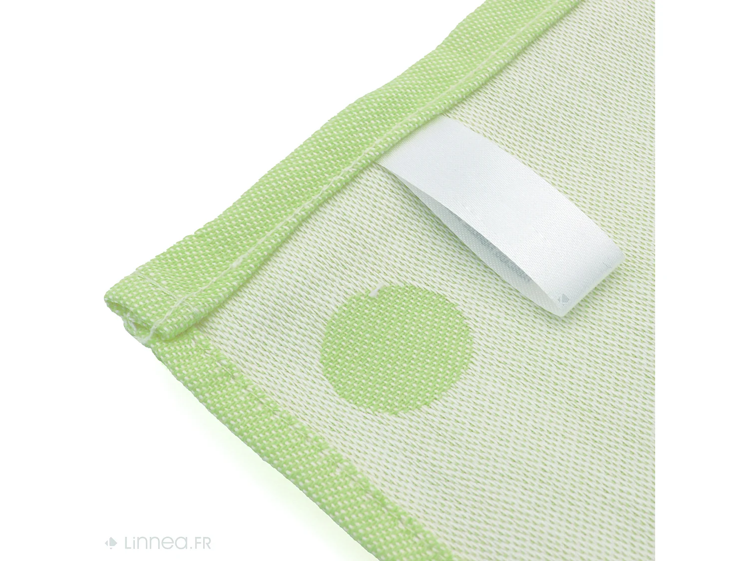 Lot de 2 torchons de cuisine toile 50x70 cm coton SPOT II vert