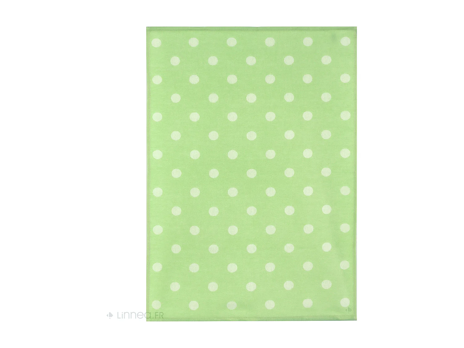 Lot de 2 torchons de cuisine toile 50x70 cm coton SPOT II vert