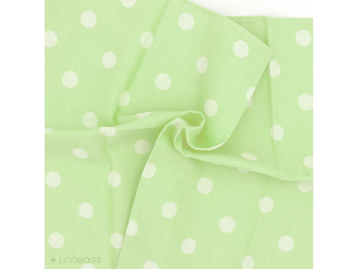 Lot de 2 torchons de cuisine toile 50x70 cm coton SPOT II vert