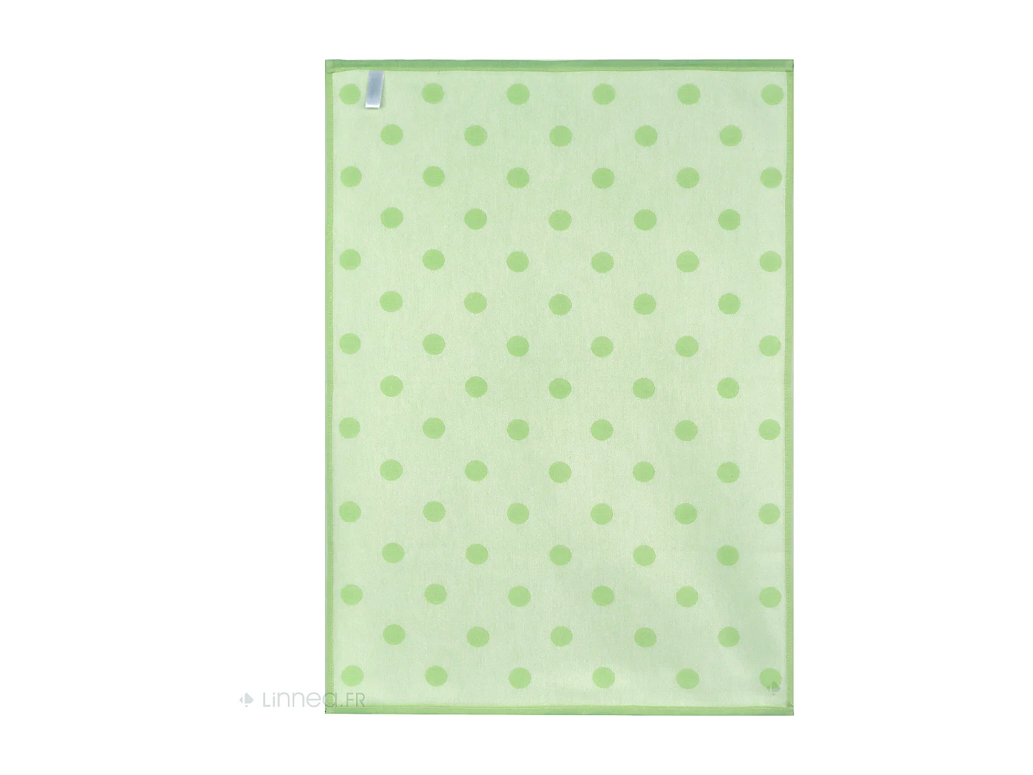 Lot de 2 torchons de cuisine toile 50x70 cm coton SPOT II vert