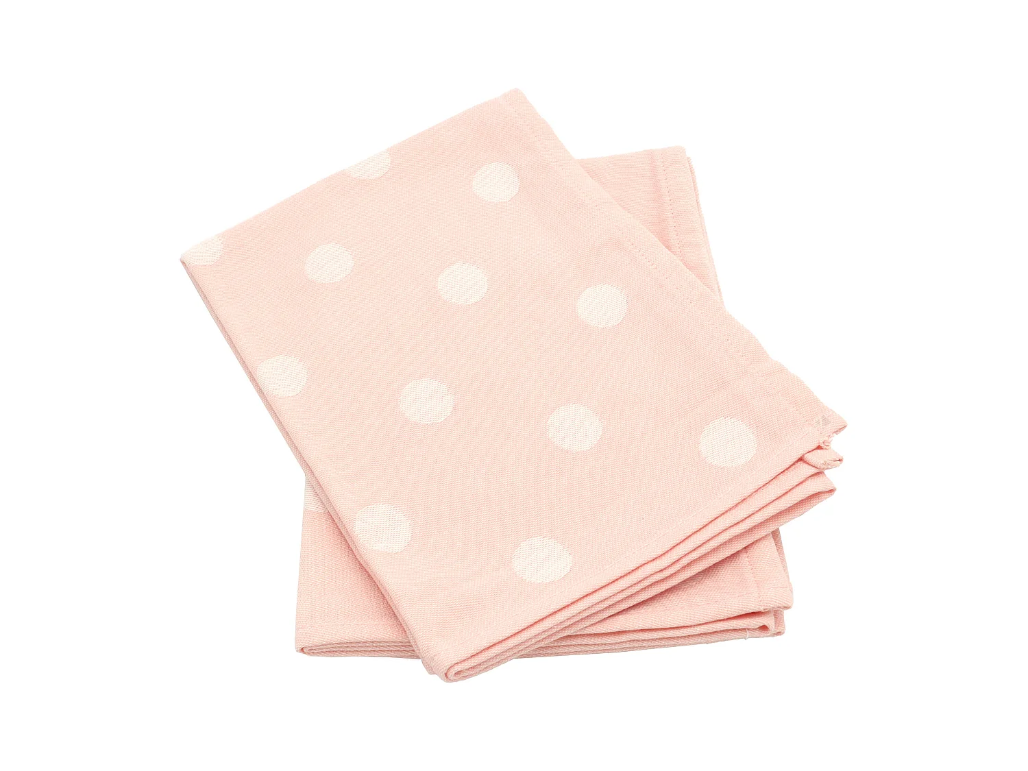 Lot de 2 torchons de cuisine toile 50x70 cm coton SPOT II rose