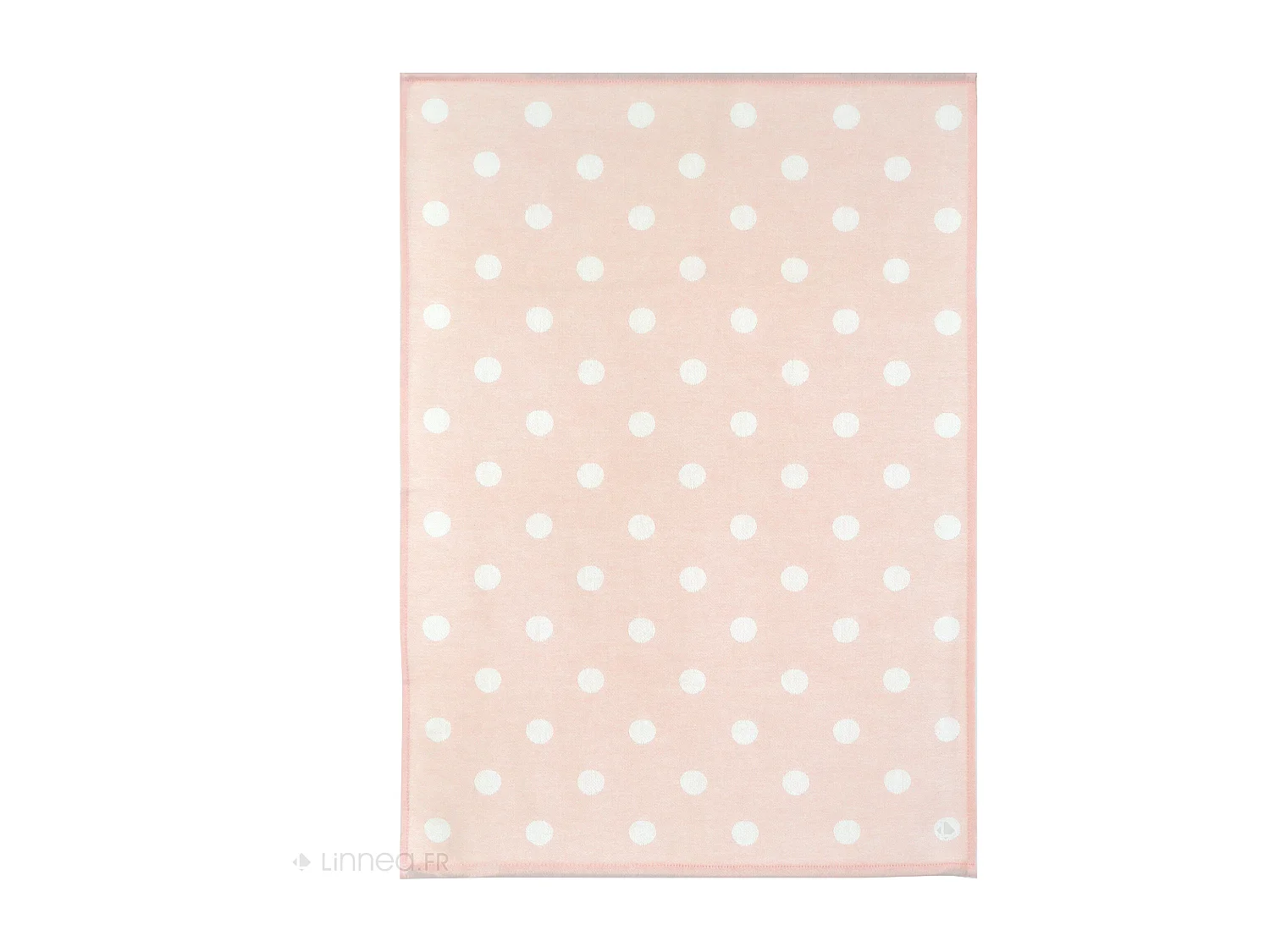 Lot de 2 torchons de cuisine toile 50x70 cm coton SPOT II rose