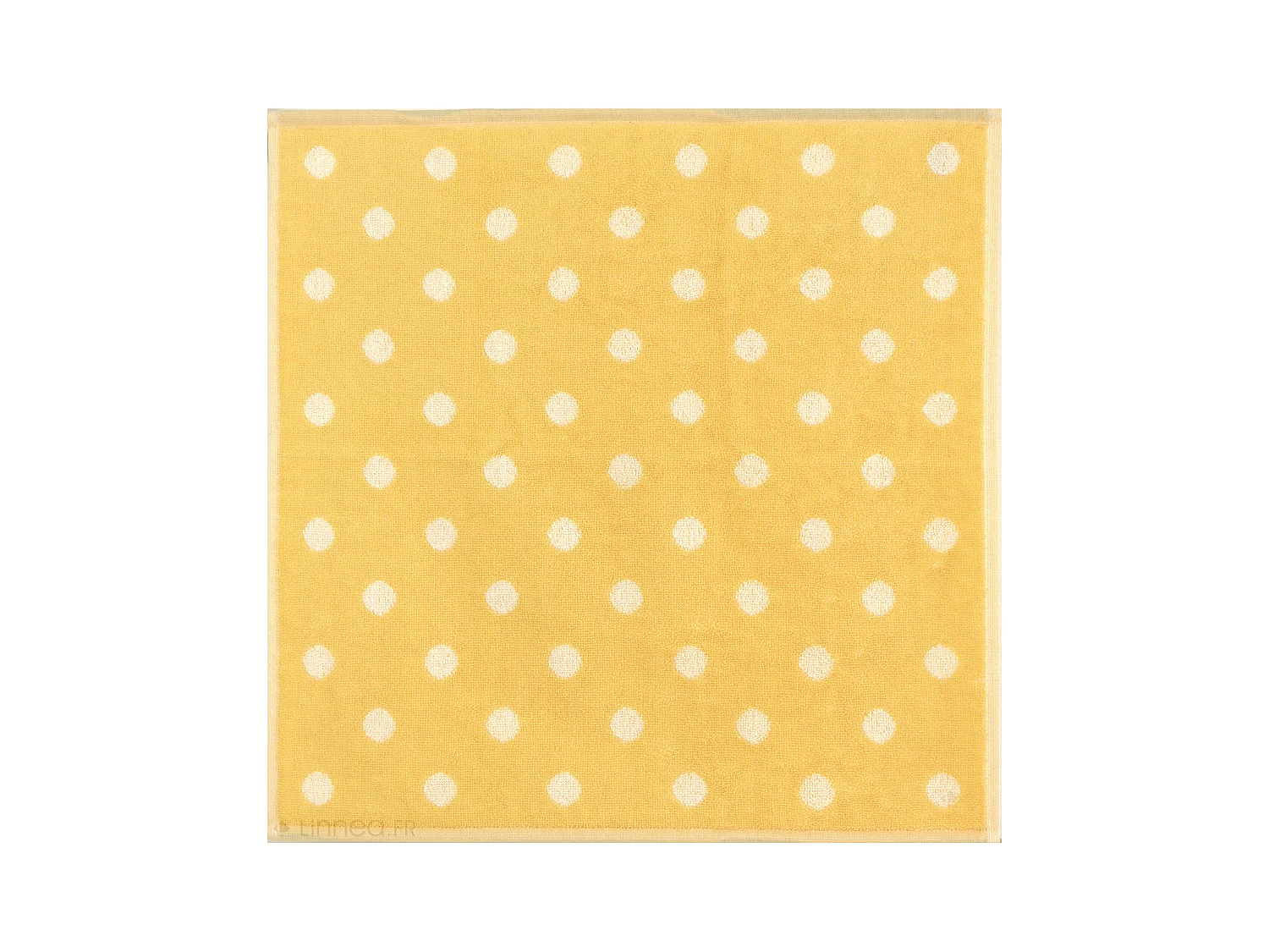 Lot de 2 torchons de cuisine éponge 50x50 cm coton SPOT II jaune