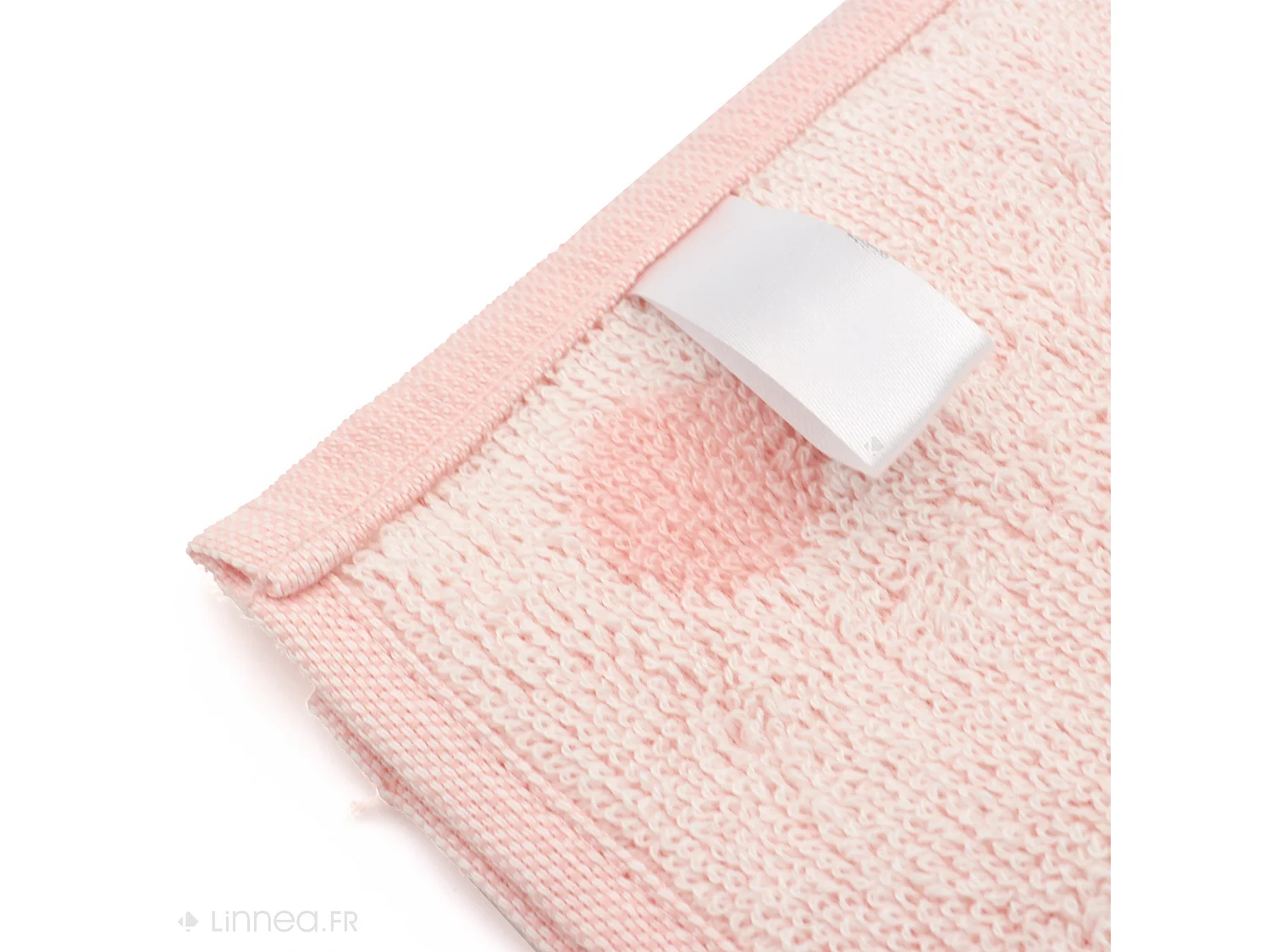 Lot de 2 torchons de cuisine éponge 50x50 cm coton SPOT II rose