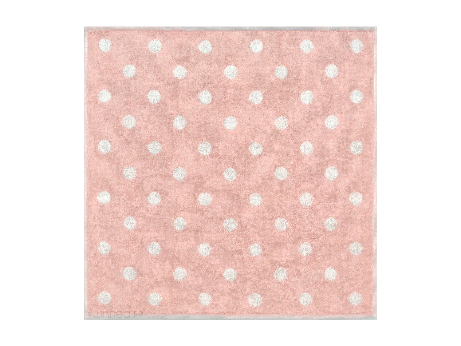 Lot de 2 torchons de cuisine éponge 50x50 cm coton SPOT II rose