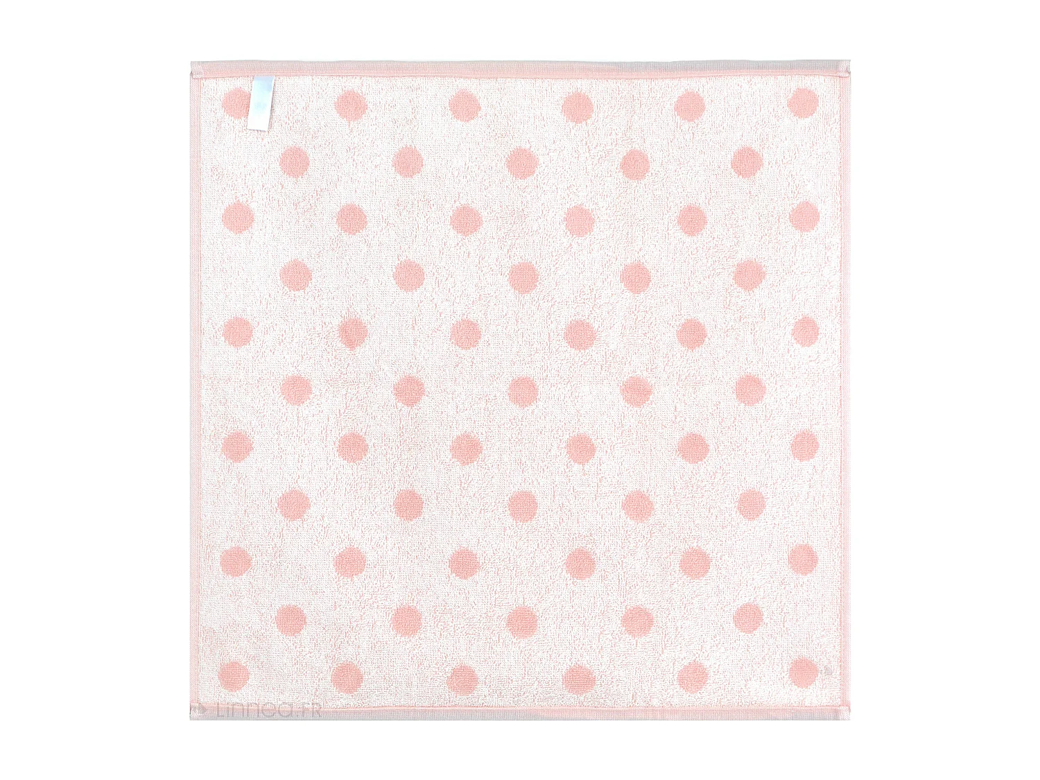 Lot de 2 torchons de cuisine éponge 50x50 cm coton SPOT II rose