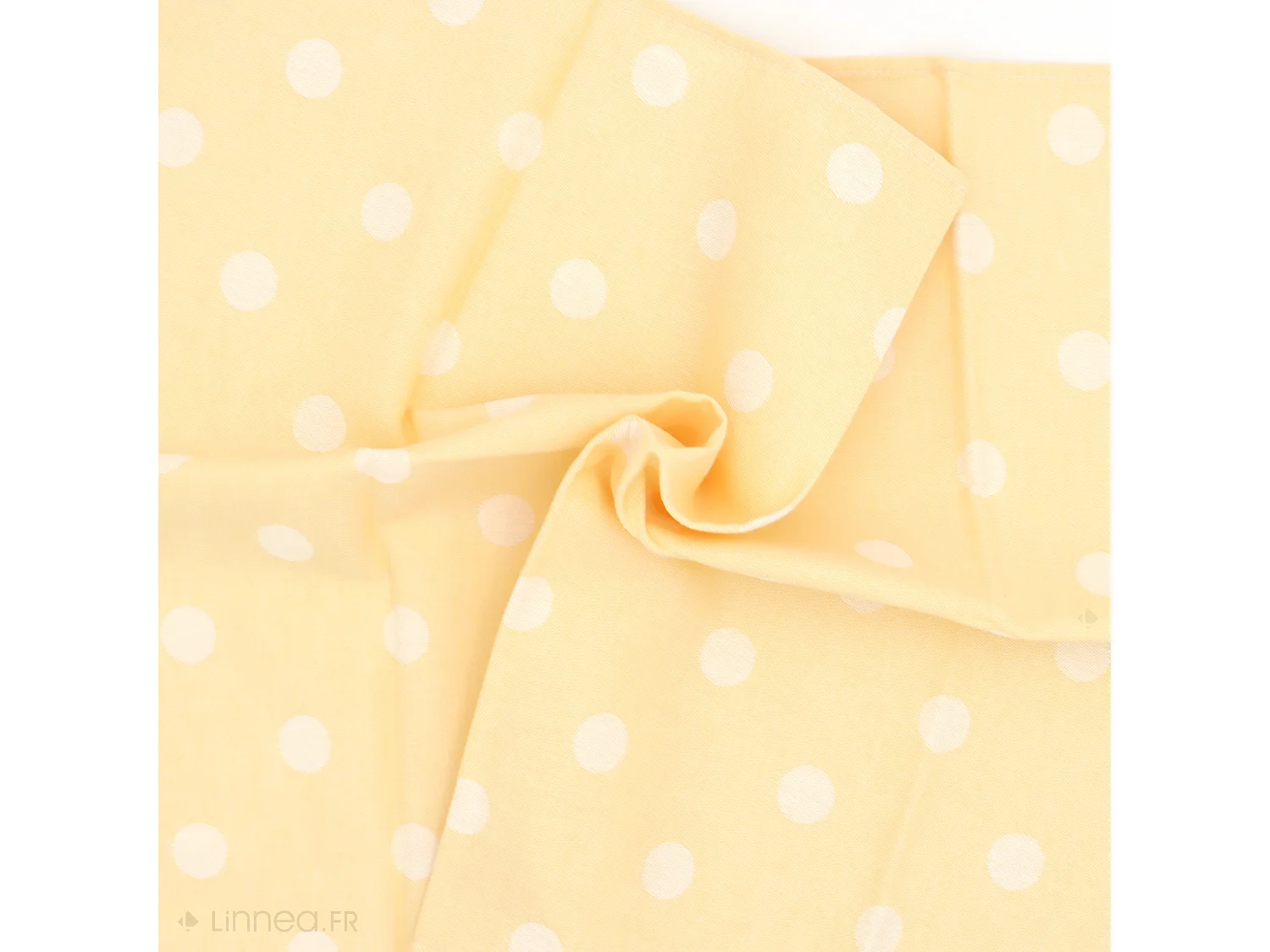 Lot de 2 torchons de cuisine toile 50x70 cm coton SPOT II jaune