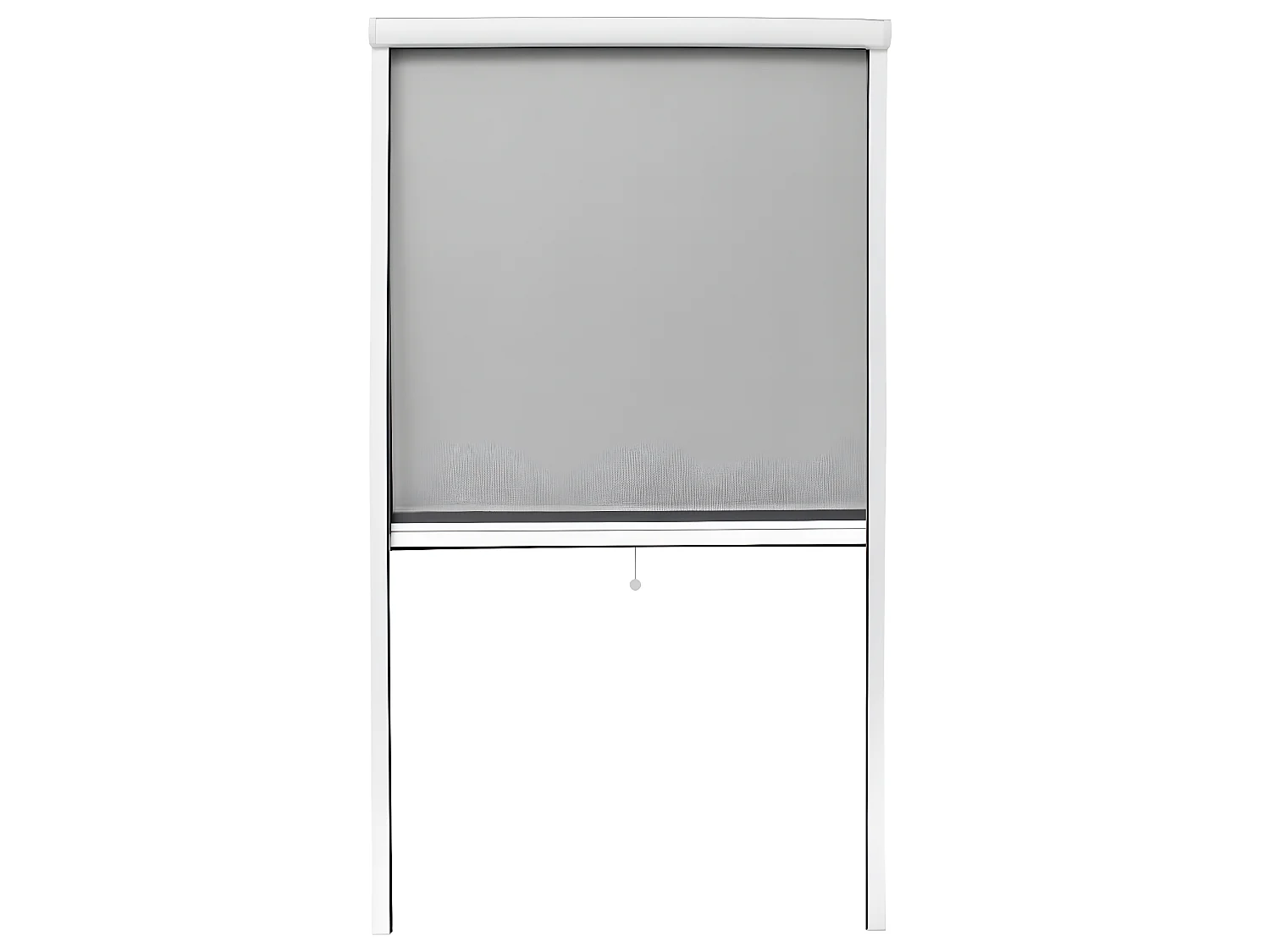 Moustiquaire fenêtre enroulable 90x160cm en aluminium ECD Germany