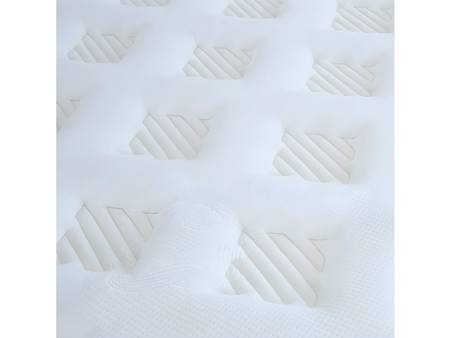 BELLECOUR LITERIE | Ensemble CELESTIN 90x190 cm | Matelas Mémoire de forme + Sommier Bois