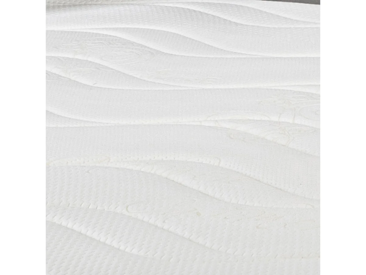 Pack Zermatt 160x200 cm Matelas Mousse + Sommier Bois + Accessoires