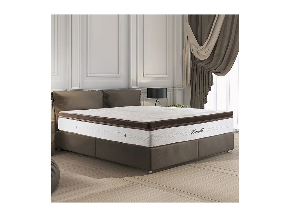 BELLECOUR LITERIE | Matelas ZERMATT 160x200 cm | Mousse avec mémoire de forme