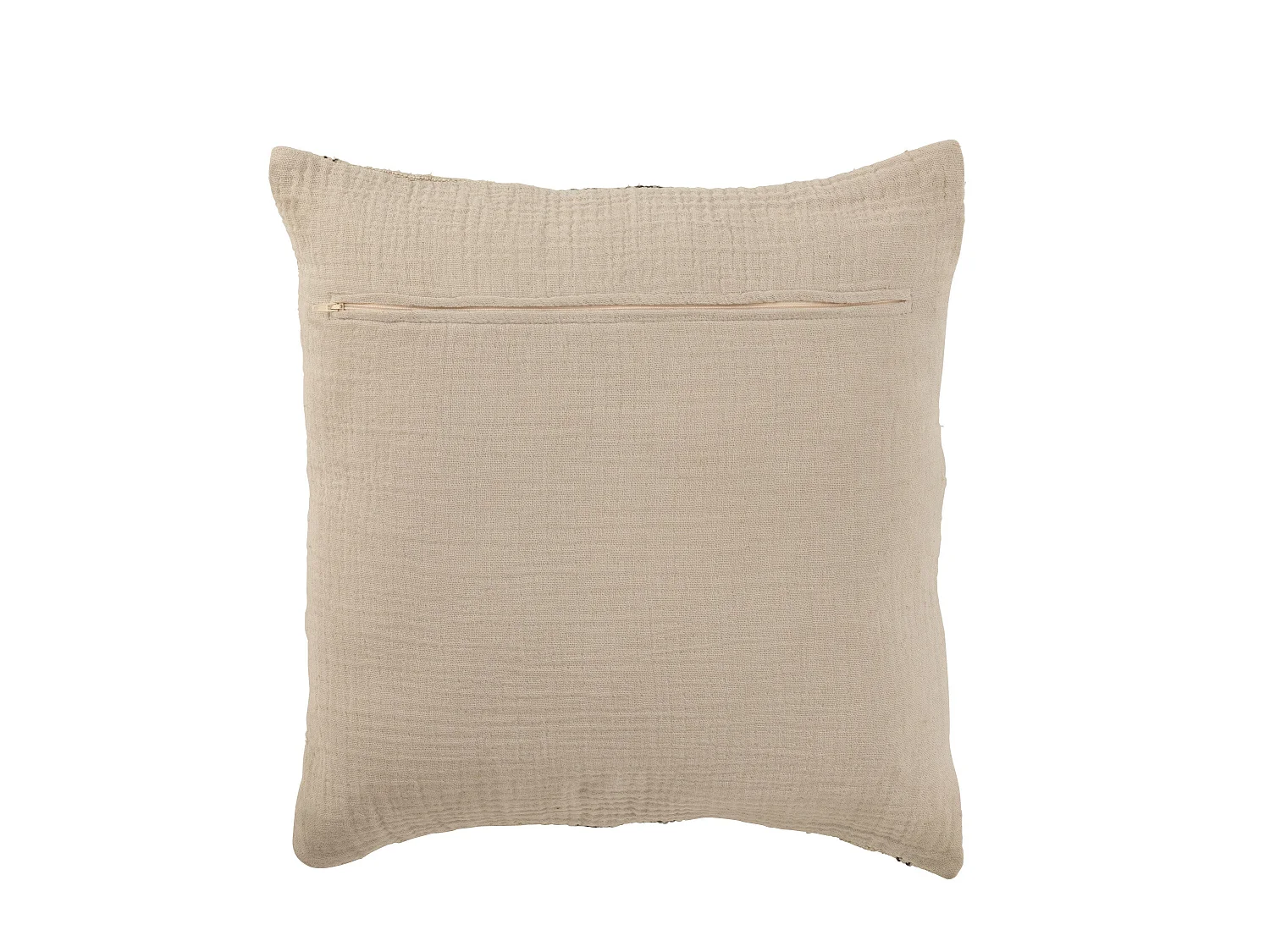 Coussin Déco Lignes "Paolo" 45x45cm Naturel