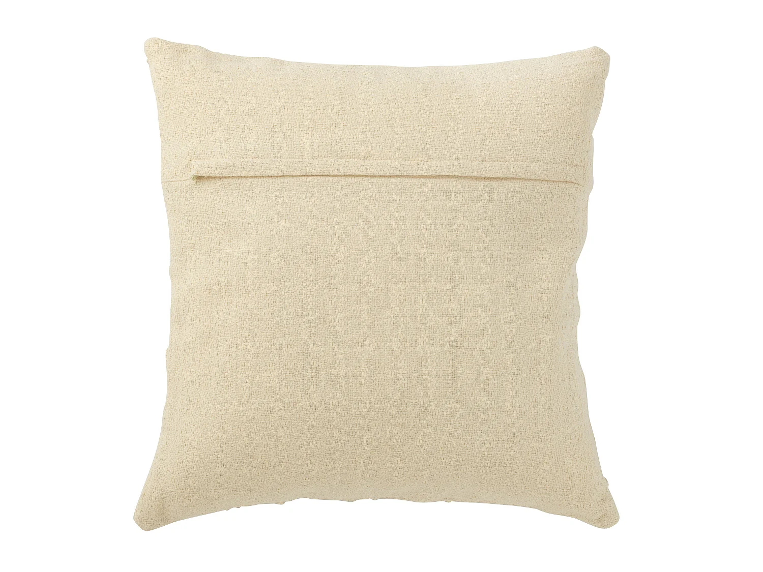 Coussin Déco "Fleur" 43x43cm Blanc
