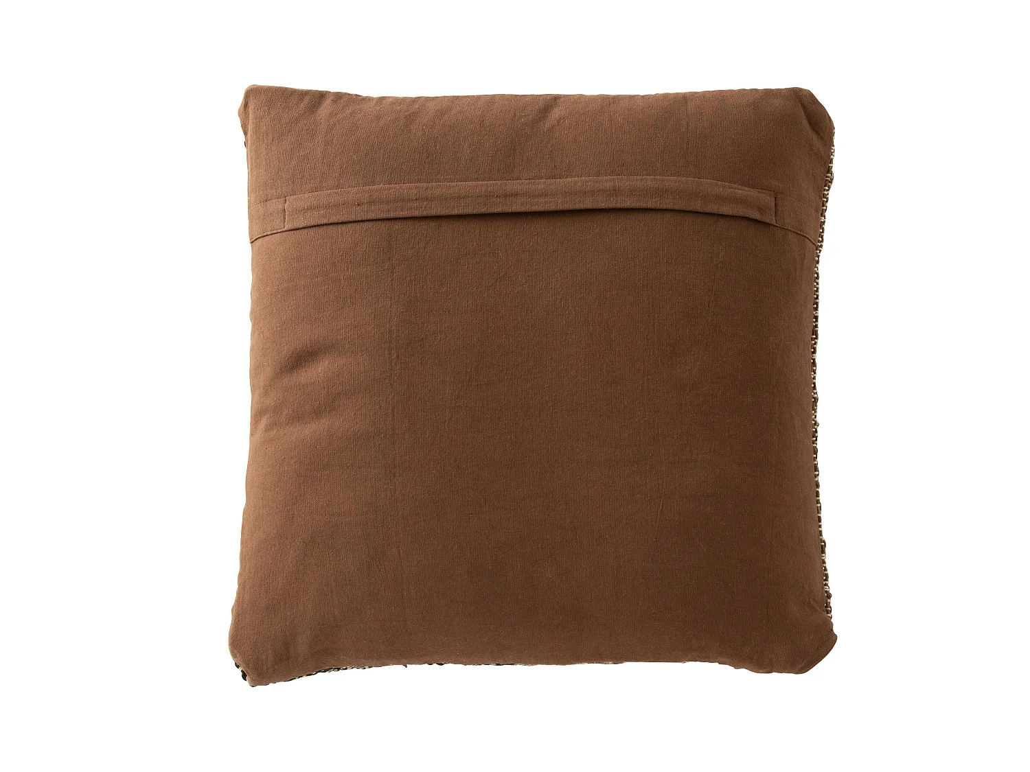 Coussin Déco "Dakar" 48x48cm Marron