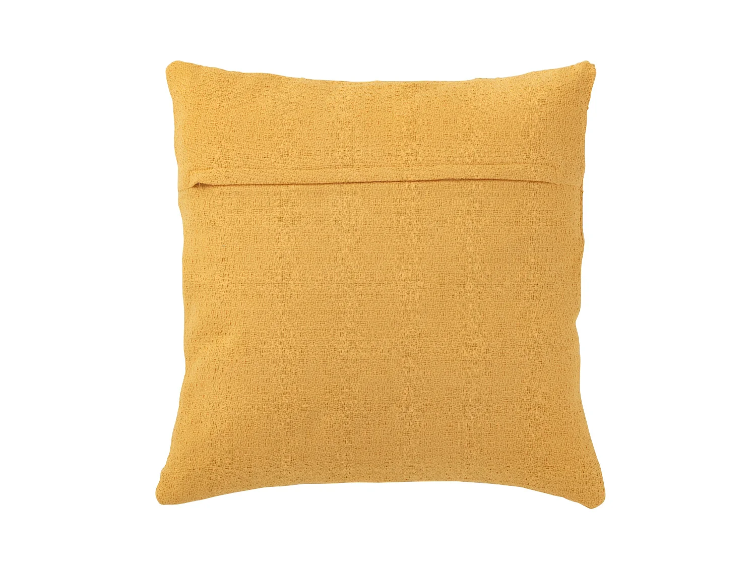 Coussin Déco "Fleur" 43x43cm Ocre