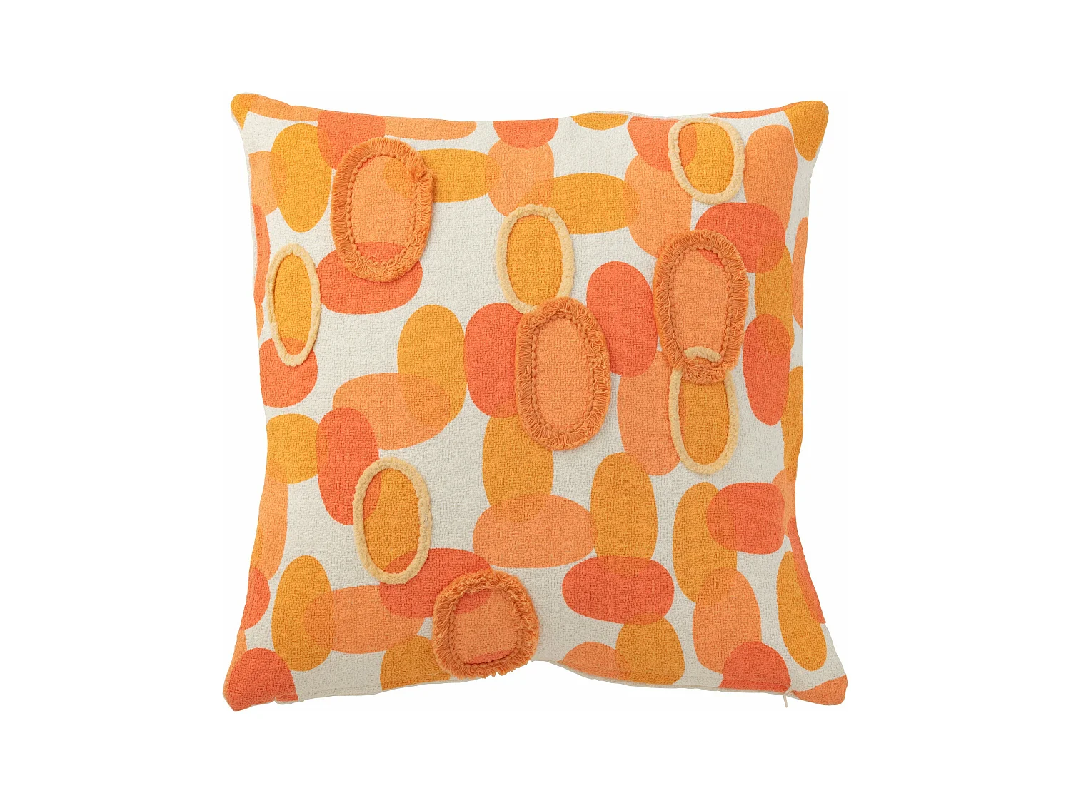 Coussin Déco "Papaya" 43x43cm Orange