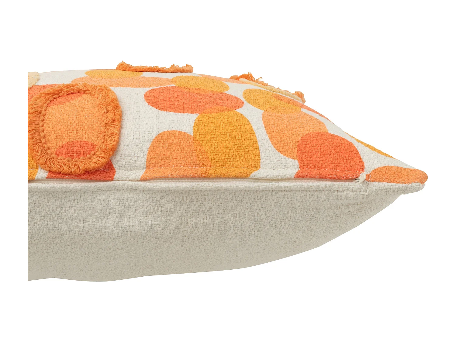 Coussin Déco "Papaya" 43x43cm Orange