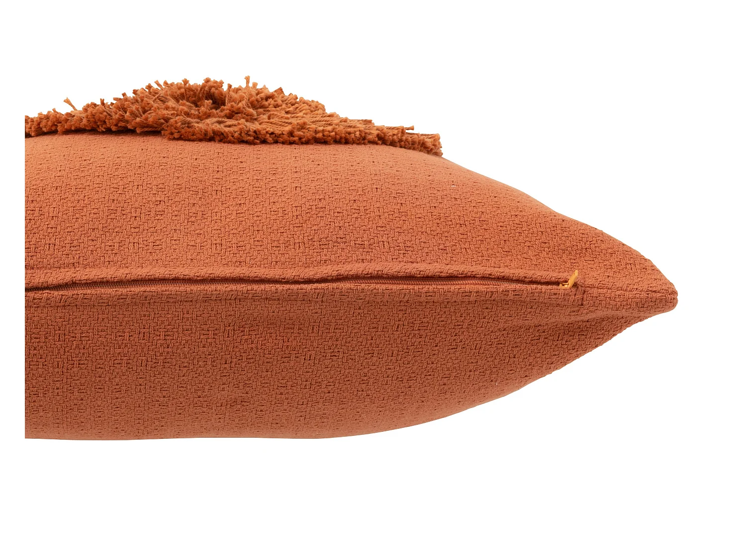 Coussin Déco Cercle "Tangerine" 45x45cm Terracotta