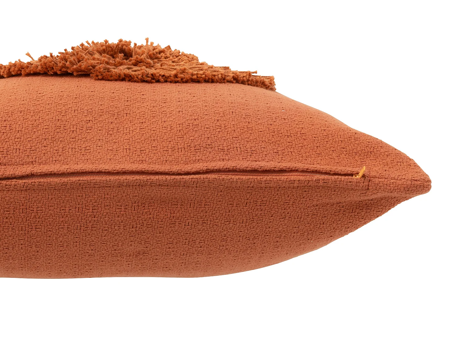 Coussin Déco Cercle "Tangerine" 45x45cm Terracotta