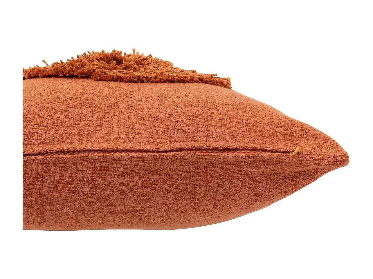 Coussin Déco Cercle "Tangerine" 45x45cm Terracotta