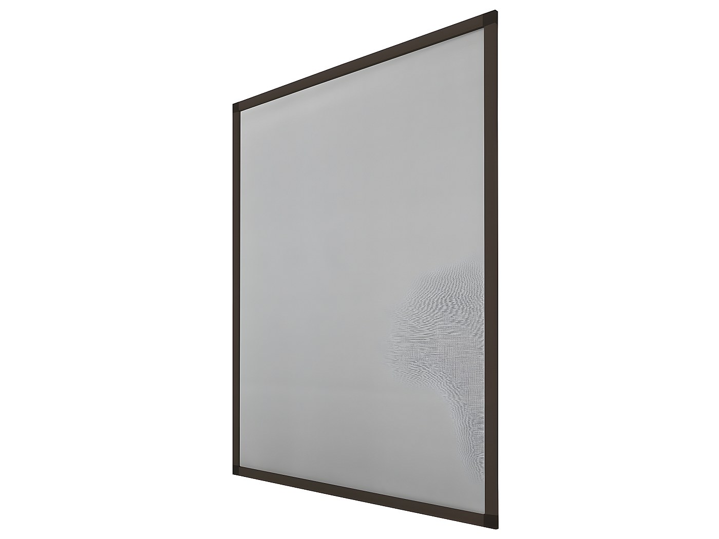 Tenda In Ratina Per Balcone 80x220 Cm - Protezione Insetti E Privacy, Colore Marrone