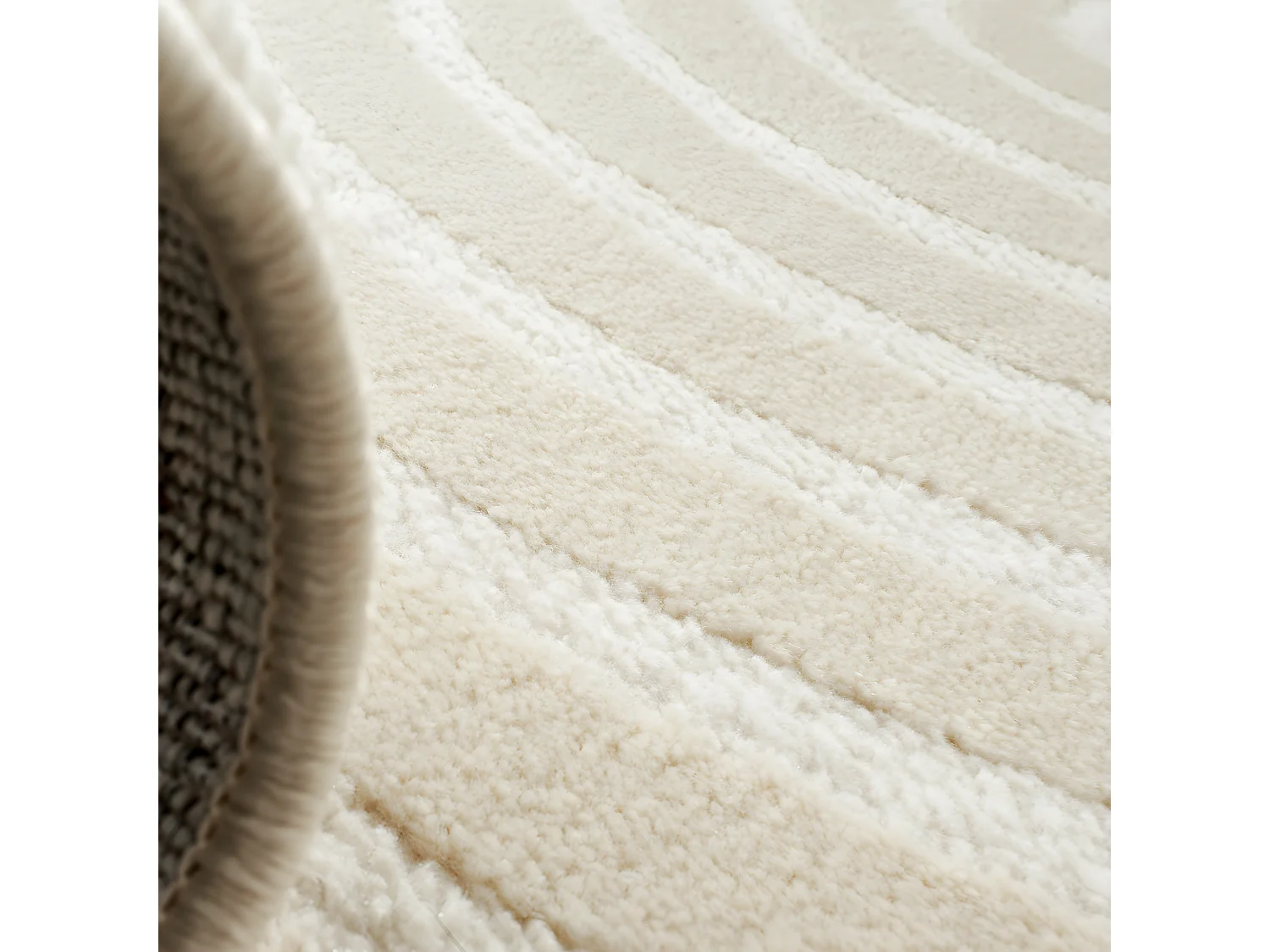 Tapis de salon - Crème - Graphique - Bianca - 200x290 cm