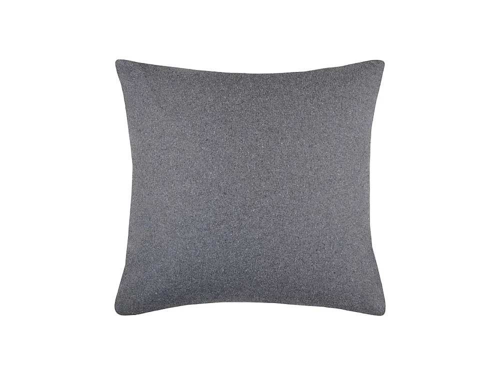 Coussin 45 x 45 cm gris imprimé montagne Charvin