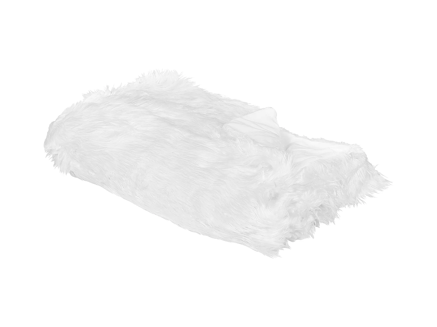 Couvre-lits DELICE Tissu 150 x 200 cm Blanc