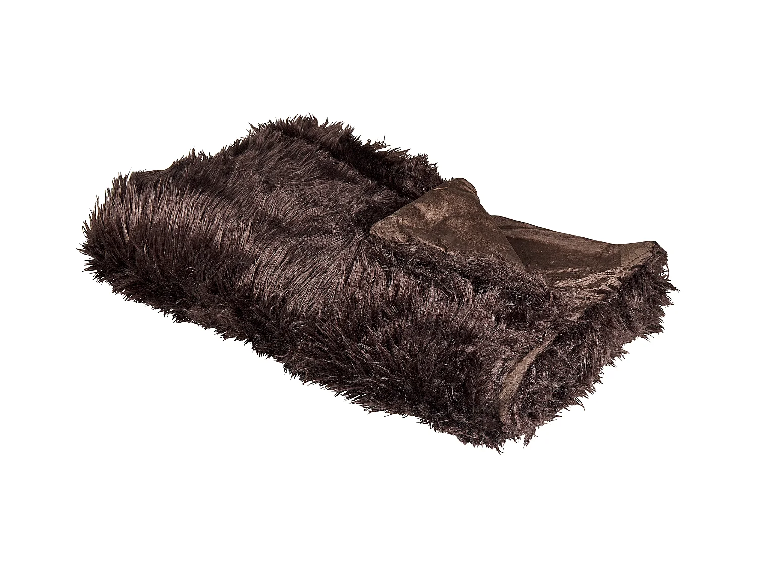 Couvre-lits DELICE Tissu 150 x 200 cm Marron
