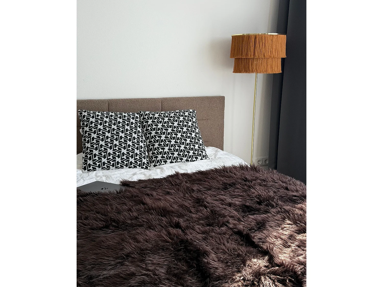 Piumone DELICE Tessuto 150 x 200 cm Marrone