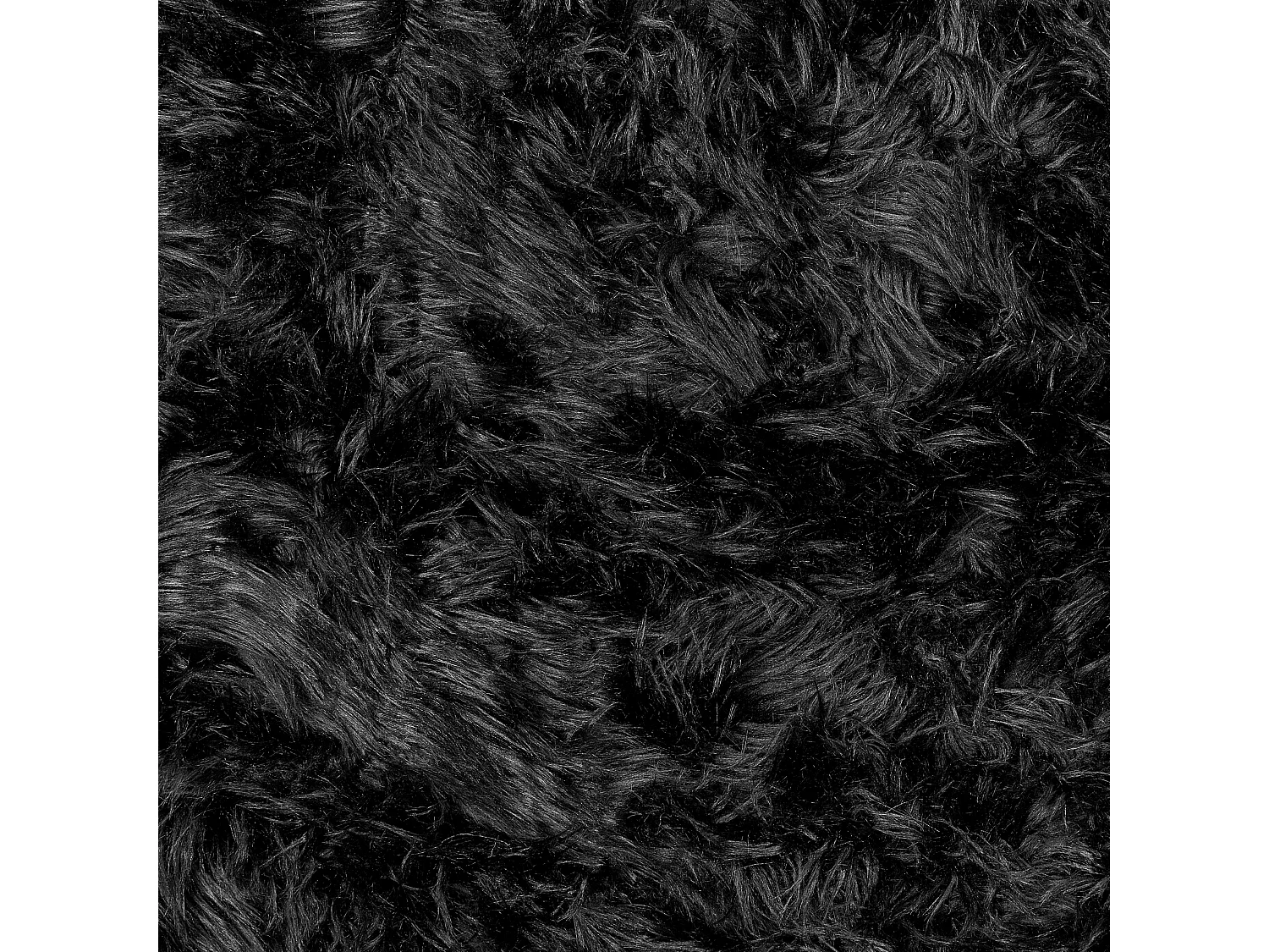 Couvre-lits DELICE Tissu 150 x 200 cm Noir