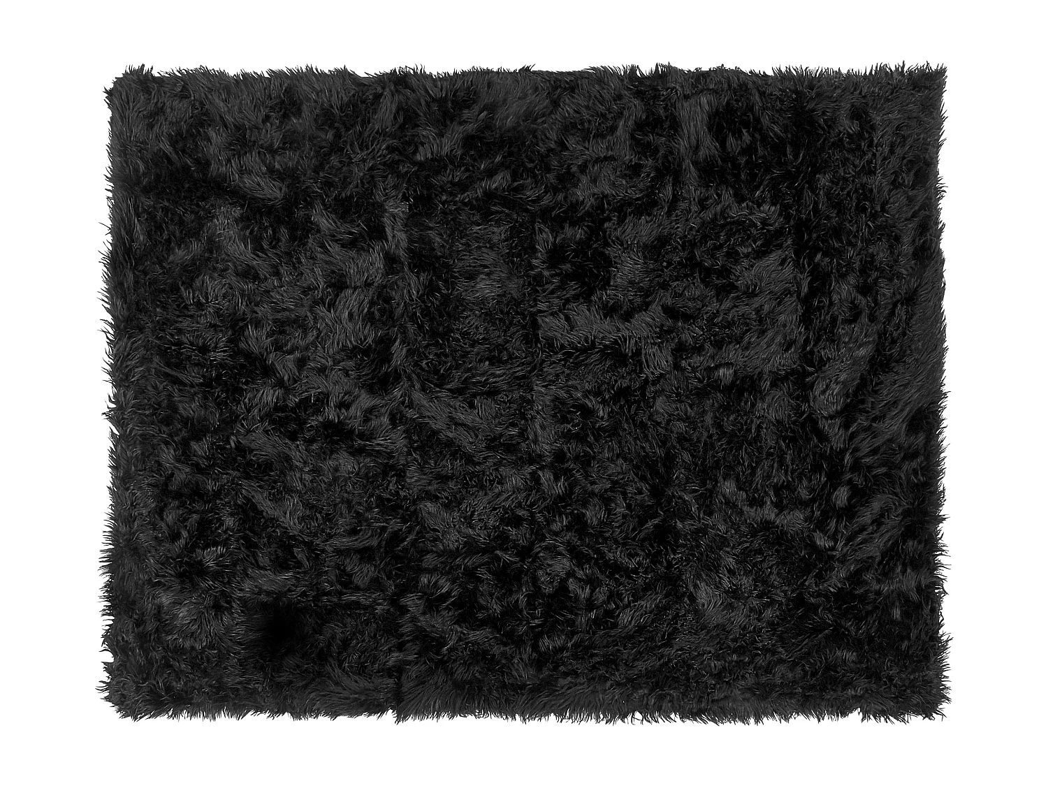 Colcha DELICE Tecido 150 x 200 cm Preto