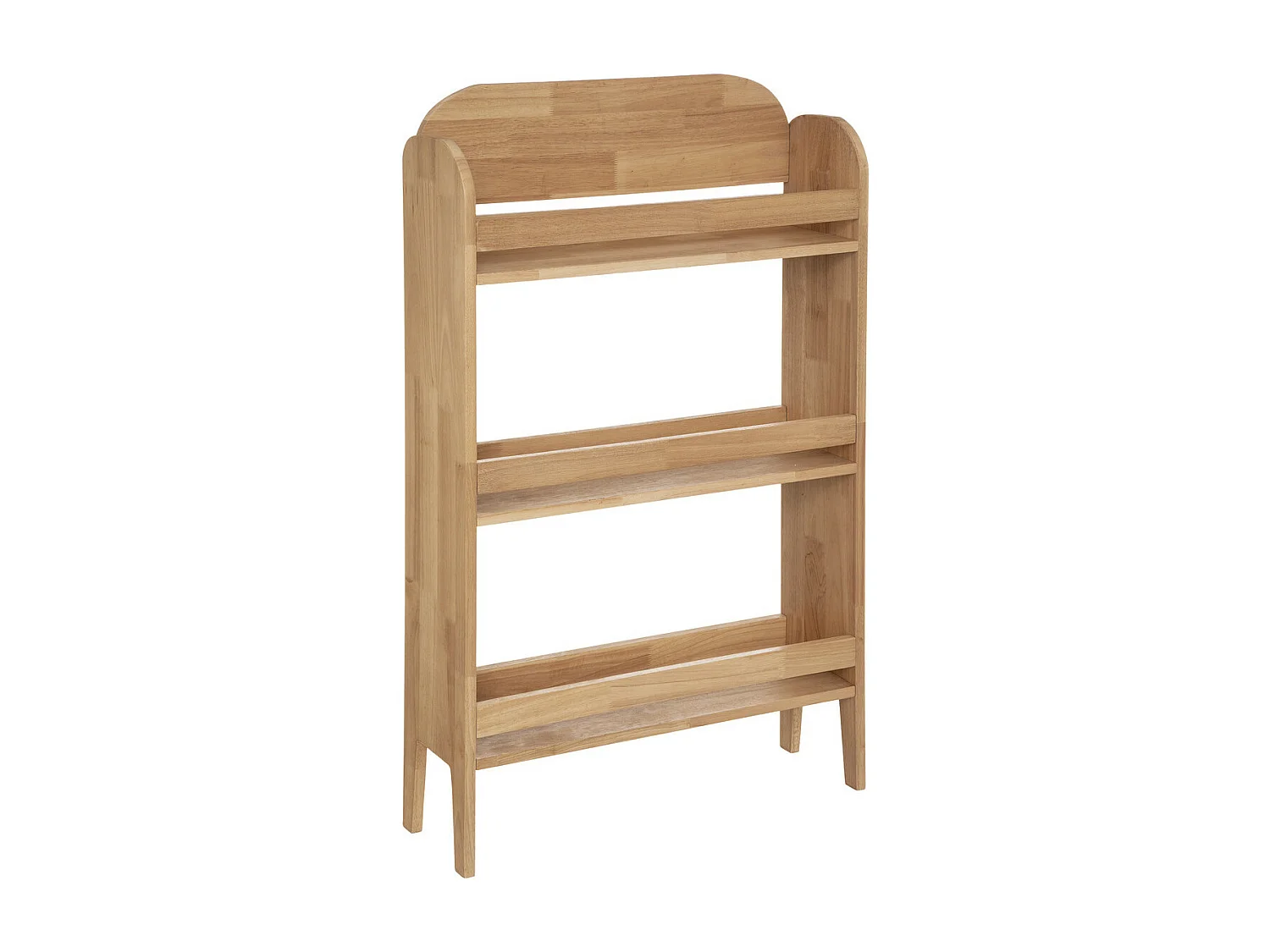 Scaffale libreria legno marrone 100x58,5x18,5cm