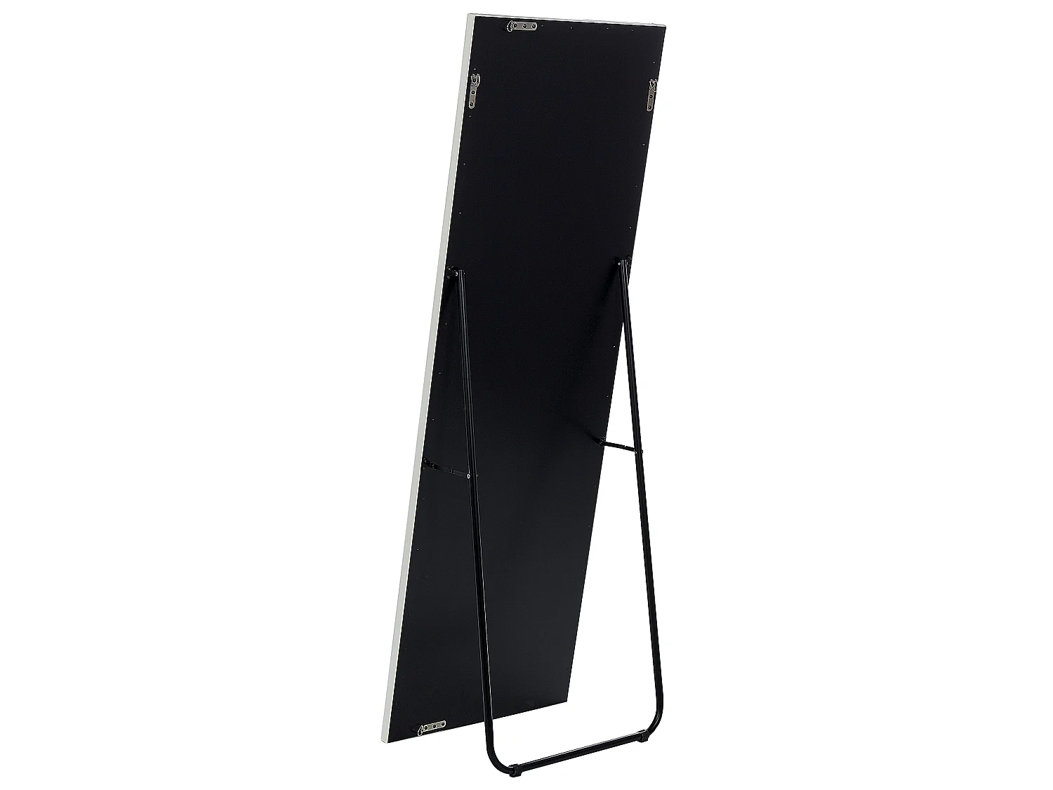 Miroir sur pied ANSOUIS 150 cm Cuir PU Blanc