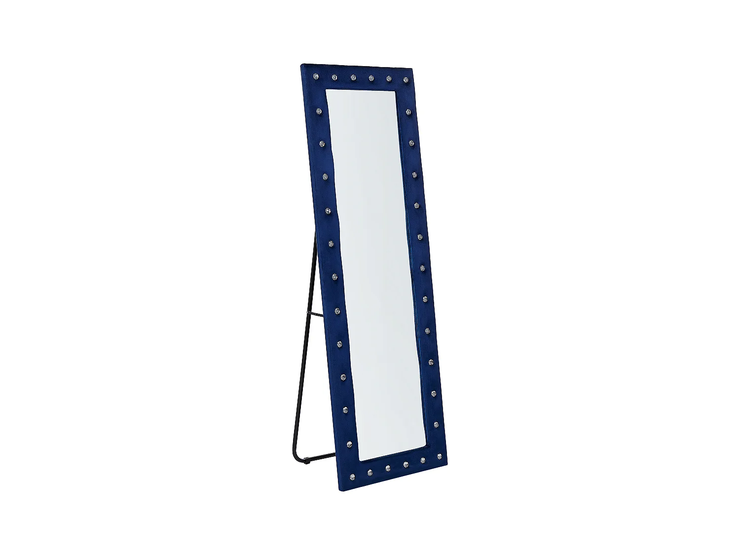 Miroir sur pied ANSOUIS 150 cm Velours Bleu marine