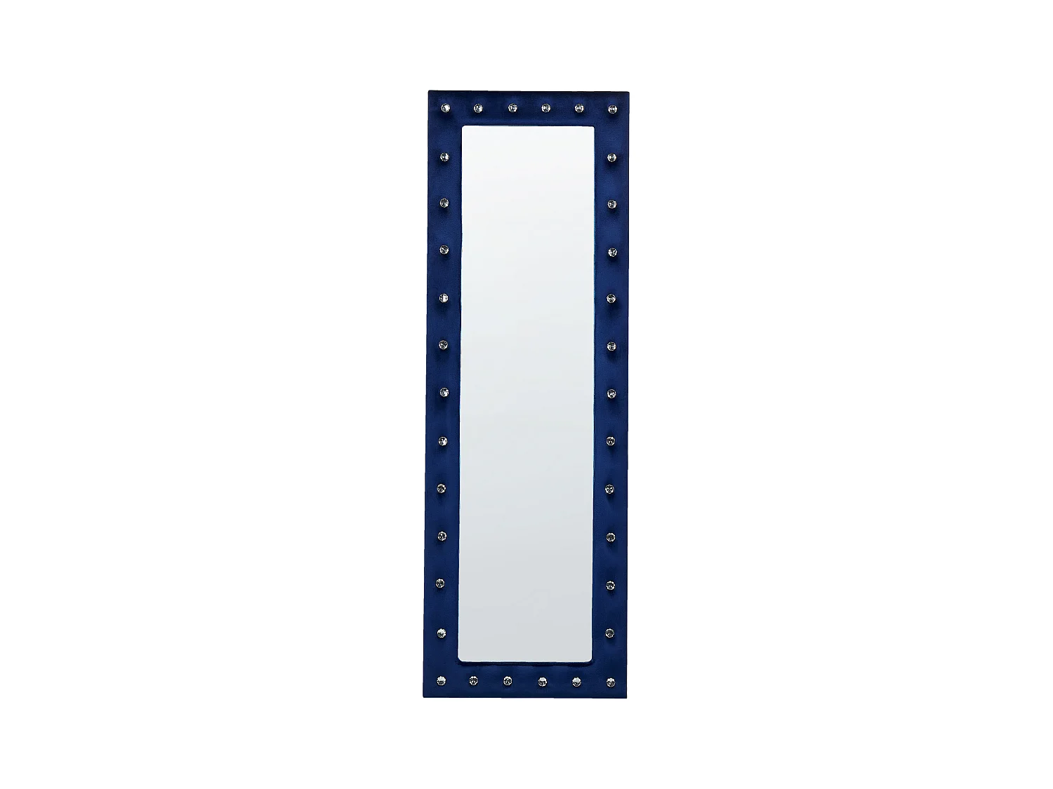 Miroir sur pied ANSOUIS 150 cm Velours Bleu marine