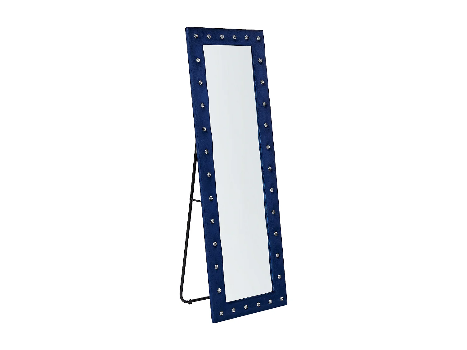Miroir sur pied ANSOUIS 150 cm Velours Bleu marine