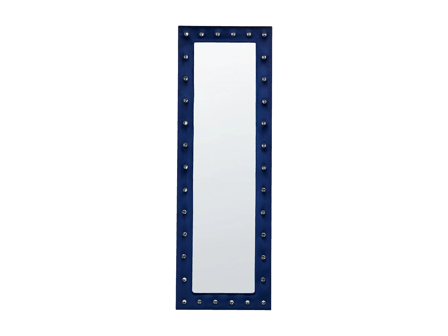 Miroir sur pied ANSOUIS 150 cm Velours Bleu marine