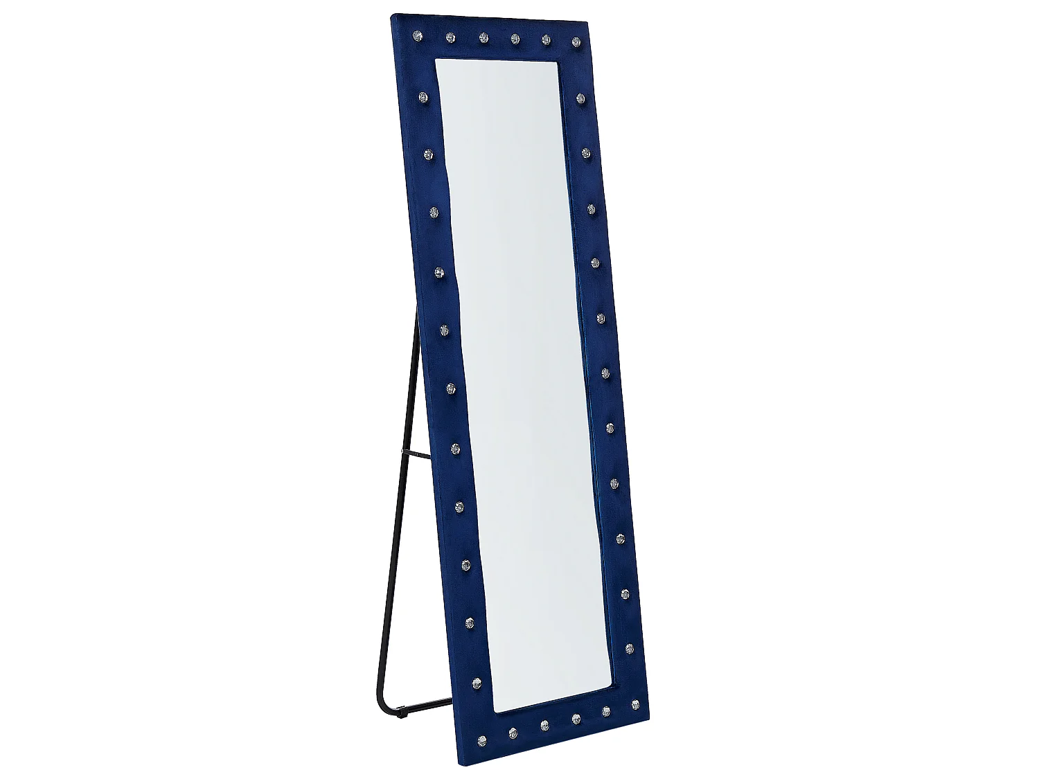 Miroir sur pied ANSOUIS 150 cm Velours Bleu marine