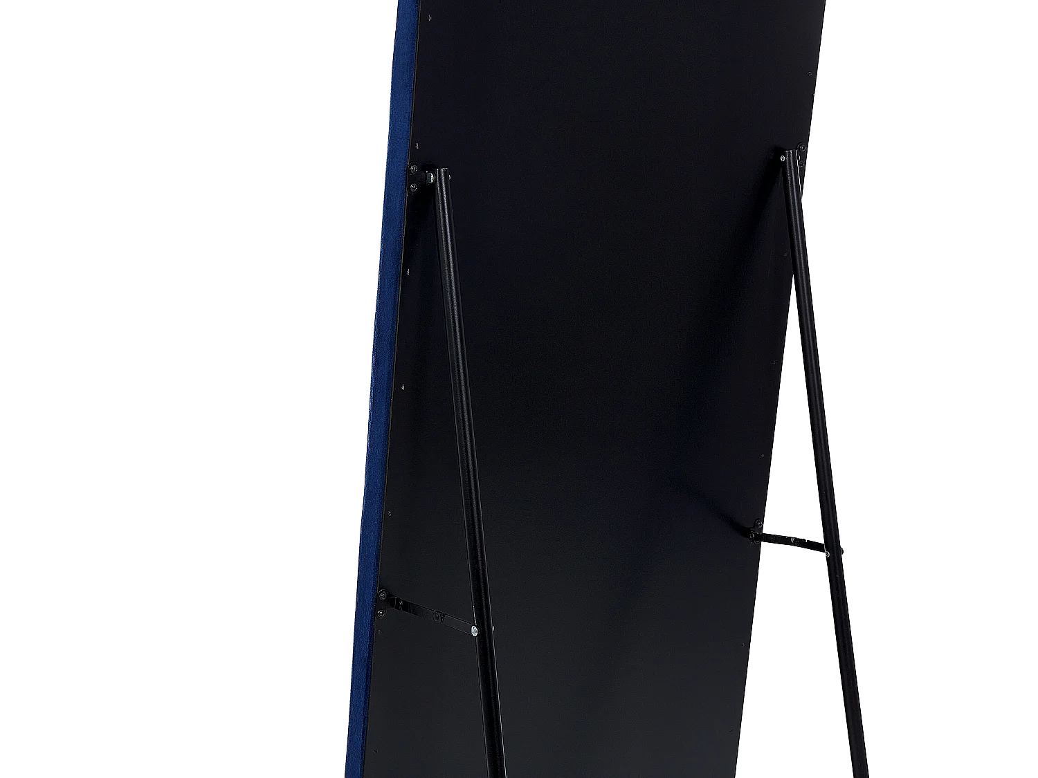 Staande spiegel ANSOUIS 150 cm Fluweel Marineblauw