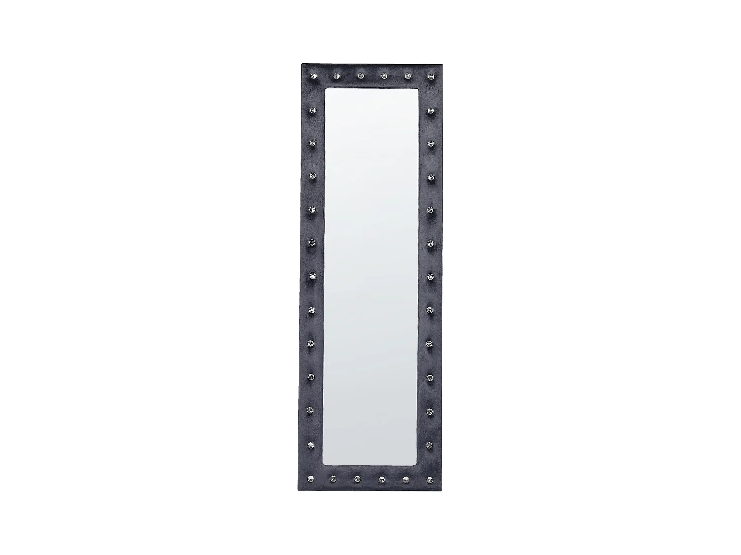 Miroir sur pied ANSOUIS 150 cm Velours Gris foncé